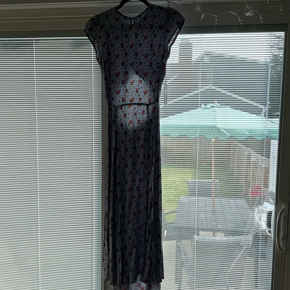 Brand New (NWT) Reformation Gavin Midi Dress - Petunia - Picture 12 of 12